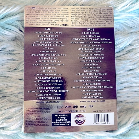 AC/DC 2 DVD Set With Full Colour Insert - Picture 3 of 5